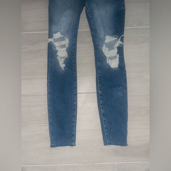 Good American Good Waist high rise Skinny Jeans Size 25 - Picture 5 of 11